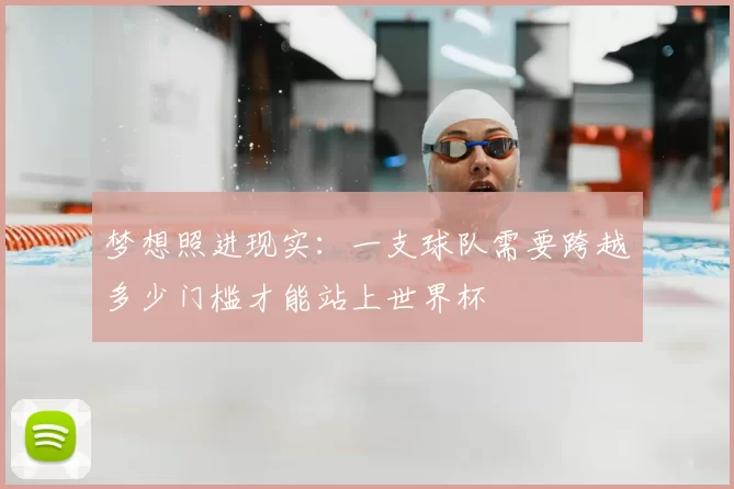 梦想照进现实:一支球队需要跨越多少门槛才能站上世界杯
