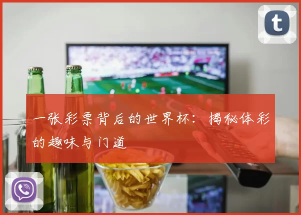一张彩票背后的世界杯：揭秘体彩的趣味与门道
