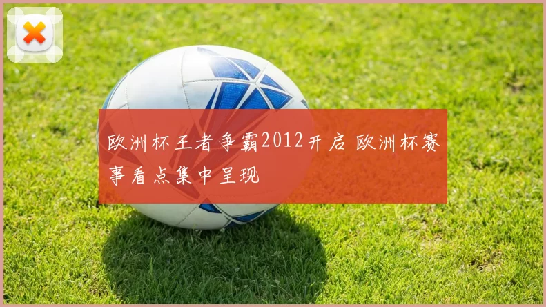 欧洲杯王者争霸2012开启 欧洲杯赛事看点集中呈现